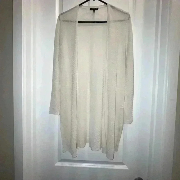 Eileen Fisher women’s long hemp cardigan - Picture 1 of 4